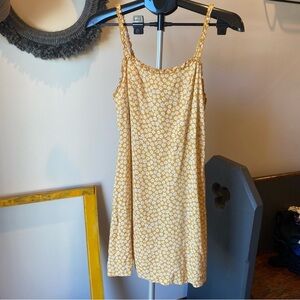 Floral Yellow Dress